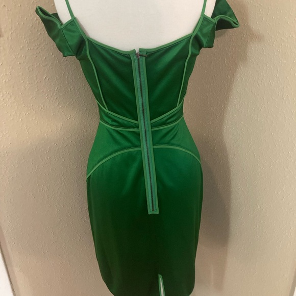 ZAC POSEN Green Dress - Picture 7 of 8